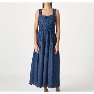 GAP DOEN Blue Maxi Dress